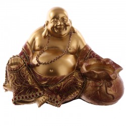 Buda Chino Sentado y Saco...