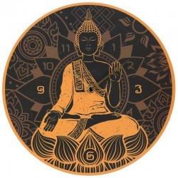 Reloj de Pared Buda Tailandés