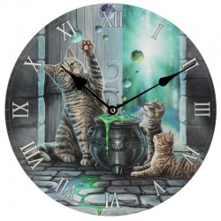 Reloj de Pared Imagen Gatos...
