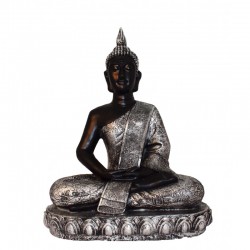 Buda Thai Meditación Negro...