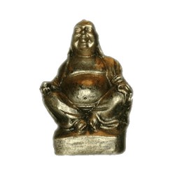 Vela Figura Buda Dorado
