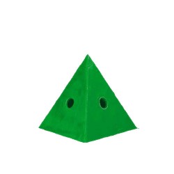Vela Pirámide Carga Verde