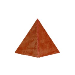 Vela Pirámide Naranja